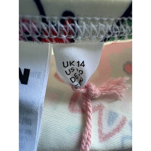 Boden Pink and White Bikini with Ruffled Details - Picture 7 of 7